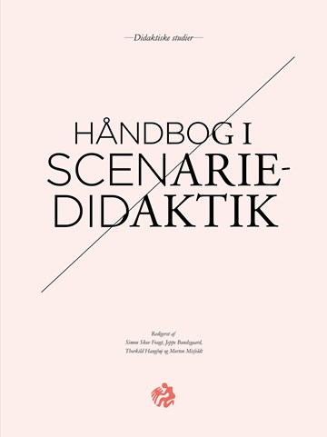 Forside fra bogen Håndbog i Scenariedidaktik